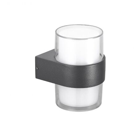 Kinkiet zewnętrzny LARS ROUND Azzardo IP44 wysokość 13.5 cm 3000k/4000k