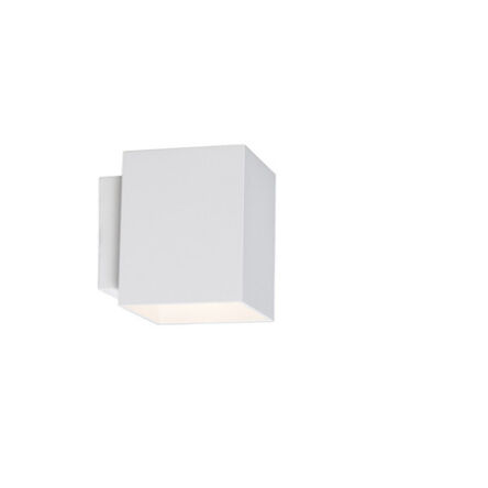 KINKIET ZUMA LINE SOLA WL SQUARE WH Z ALUMINIUM W KOLORZE BIAŁYM NOWOCZESNY PROSTOKĄT  TECHNICZNY