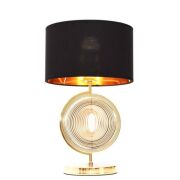 GLAMOUR LAMPA NOCNA CZARNO-ZŁOTA MONTERONI LDT 5532 (BK+GD)