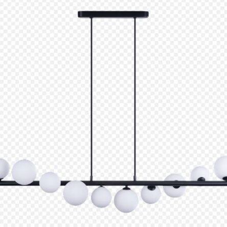 Lampa wisząca SYBILLA AZ4404 Azzardo czarno-biała nowoczesna