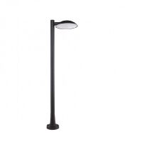 Lampa zewnętrzna Piombino 66950/BK-9 Italux STOJĄCA LAMPA OGRODOWA LED 12W 3000K CZARNA OPRAWA