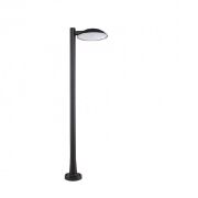 Lampa zewnętrzna Piombino 66950/BK-9 Italux STOJĄCA LAMPA OGRODOWA LED 12W 3000K CZARNA OPRAWA