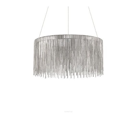 Lampa wisząca Versus 137032 NOWOCZESNY IP20  METAL chromowa oprawa w stylu nowoczesnym Ideal Lux LAMPA WEWNĘTRZNA 