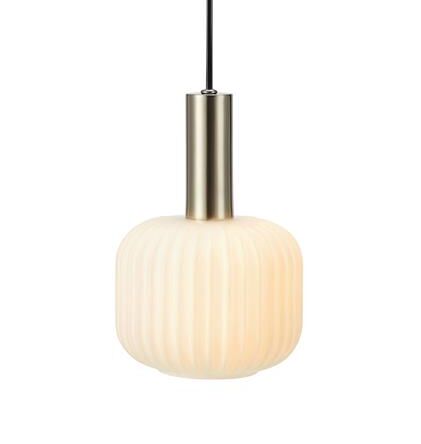 Lampa wisząca SOBER PENDANT SMALL 1L Stal/Biały MARKSLOJD 108122 
