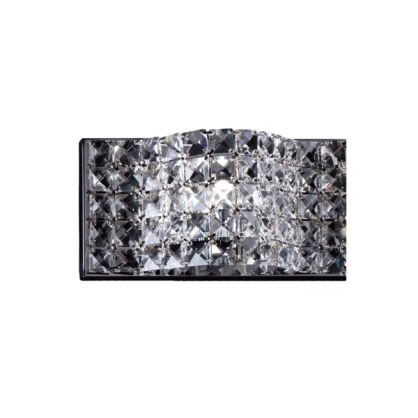 LAMPA ŚCIENNA KINKIET ZUMA LINE JASMINE WALL W0246-01A-B5AC kryształki 