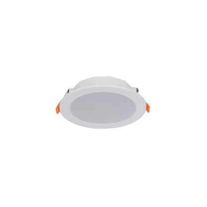Łazienkowa oprawa sufitowa / spot LED CL Kos 10W 850lm 3000K biała wpuszczana Ø15cm IP44 8780
