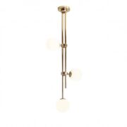 Lampa sufitowa HARMONY 3 PENDANT GOLD złota 3 kule ALDEX 1073PL_E30  