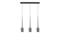 Lampa wisząca IZZA 3 AZ2937 smoky 3 klosze z dymionego szkła nowoczesna elegancka - 2
