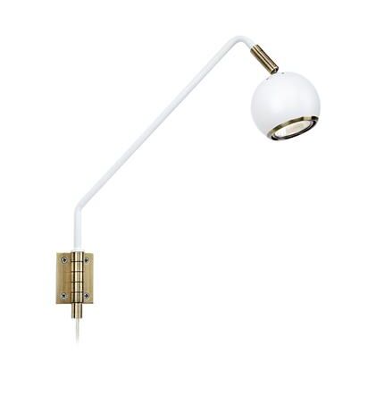 Lampa ścienna kinkiet skandynawska biała COCO MArkslojd 106872