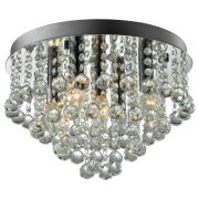 PLAFON lampa wewnętrzna ZUMA LINE ALEX CEILING RLX94874-5 W KOLORZE Transparentnym NOWOCZESNY  