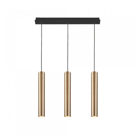 Lampa wisząca Eye 3xGU10 czarno/mosiężna 7863