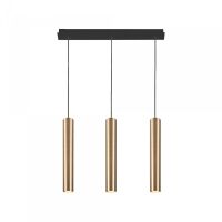 Lampa wisząca Eye 3xGU10 czarno/mosiężna 7863