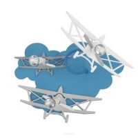 Plafon PLANE 6904 Nowodvorski Samoloty z chmurką