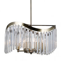 Lampa wisząca Sabriga PND-44544-6 Italux Elegancka antyczny brąz