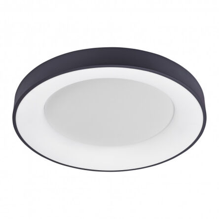 Plafon GIULIA 5304-850RC-BK-3 Italux nowoczesny w kolorze czarnym LED 50w ŚR. 60CM