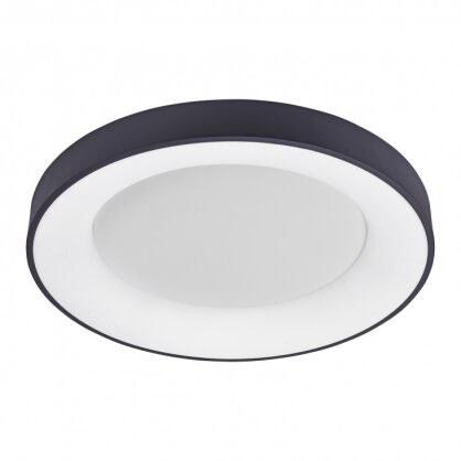 Plafon GIULIA 5304-850RC-BK-3 Italux nowoczesny w kolorze czarnym LED 50w ŚR. 60CM