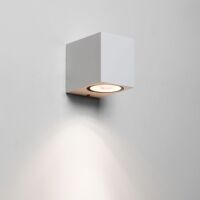 Lampa ścienna Astro CHIOS 80 BIAŁY 7564 techniczny biały prostokat Ip44 świeci jednostronnie 1310005