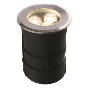 Lampa najazdowa PICCO LED L 9104 Nowodvorski Srebrna średnica 7,5 cm