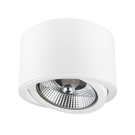 Oprawa sufitowa CHLOE AR111 Spectrum Led SLIP005012 Biała wysokość 10 cm