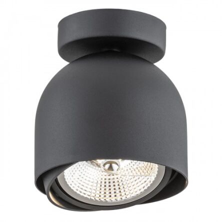 Oprawa sufitowa reflektor GARLAND 4711 Argon czarny ruchomy