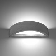 Kinkiet betonowy ATENA SL.0994 Sollux Lighting półokrągły