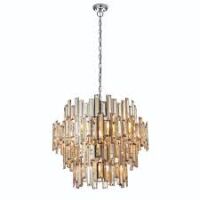 Lampa wisząca VIVIANA bursztynowa ENDON LIGHTING 72746