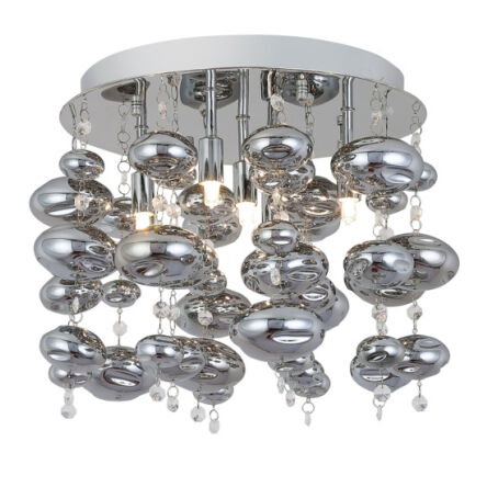 Plafon ELLI RLX92175-5R Zuma LINE Nowoczesny szklane kulki