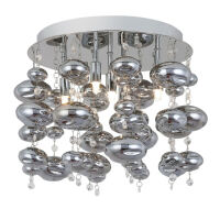 Plafon ELLI RLX92175-5R Zuma LINE Nowoczesny szklane kulki