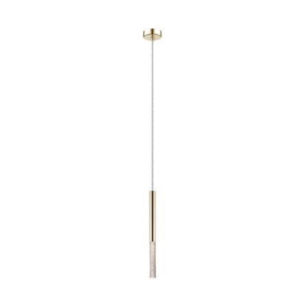 Lampa wisząca ZUMA LINE ONE PENDANT P0461-01E-F7F7 metalowe rurki złoty