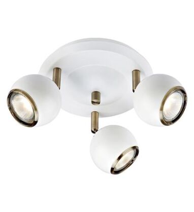 Lampa sufitowa plafon skandynawska biała 3-pł COCO MArkslojd 106875