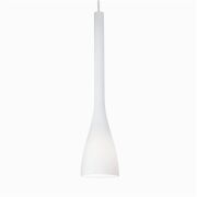 Lampa wisząca Flut SP1 BIG BIANCO Ideal Lux  035666  klosz z dmuchanego matowego szkła w kolorze białym