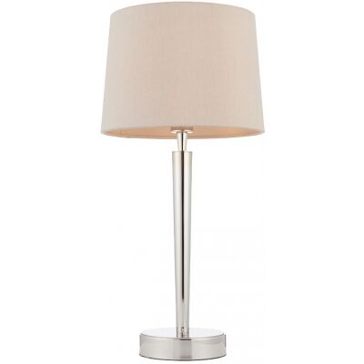 Lampa stołowa SYON chrom/ecru ENDON LIGHTING 72175 