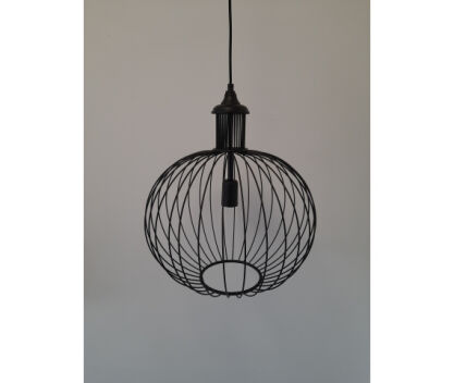 Lampa wisząca Barrti Noir 40 2724 CZARNA METALOWA