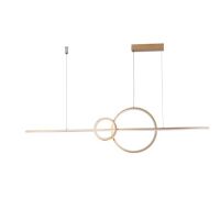 Lampa wisząca SARA BK złota Azzardo AZ5260