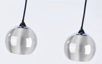 Lampa wisząca GULIA 1 CHROM AZzardo FH5951-BCB-120 AZ0641 CR Lampa wykonana jest z metalu i szkła kulisty klosz w kolorze chromu - 2