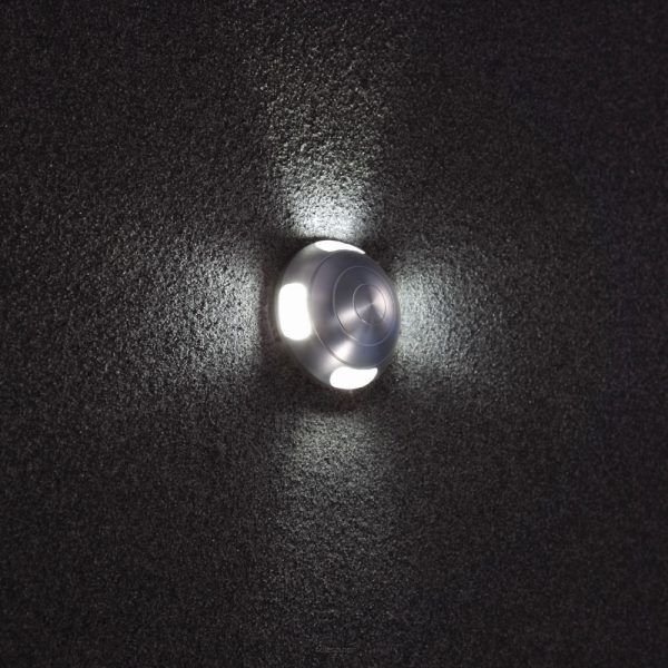 Lampa zewnętrzna LIVIA 007/4 ELKIM 4 źródła światła okrągła LED 3W 3000K/4000K