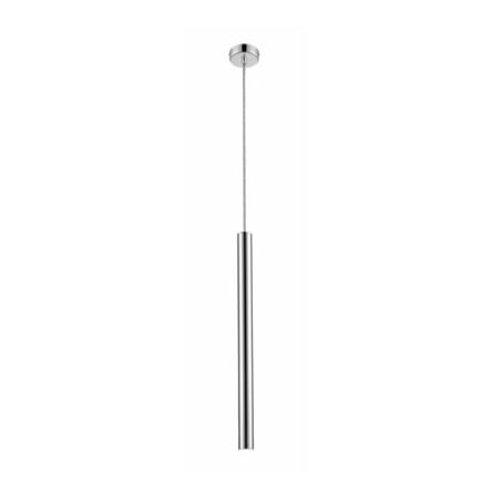 LAMPA WISZĄCA ZUMA LINE LOYA PENDANT P0461-01A-F4F4 TUBA SREBRNA DŁUGA LED