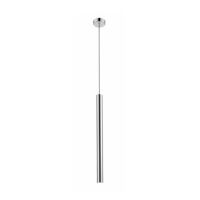 LAMPA WISZĄCA ZUMA LINE LOYA PENDANT P0461-01A-F4F4 TUBA SREBRNA DŁUGA LED