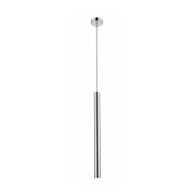 LAMPA WISZĄCA ZUMA LINE LOYA PENDANT P0461-01A-F4F4 TUBA SREBRNA DŁUGA LED