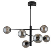 Lampa wisząca ORO 32072 SIGMA 8 SZKANYCH KLOSZY