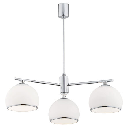Lampa wisząca żyrandol MARBELLA 1487 Argon 2x E27 chrom biały