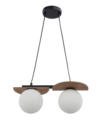 LAMPA WISZĄCA MIRROR 2 SIGMA 33298 szklana kula