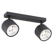 Lampa sufitowa CLEVLAND 1032 Argon podwójny reflektor ES111 czarny