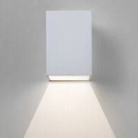 Lampa ścienna Astro Oslo 100 7493 techniczna biała świeci jednostronnie IP64 1298005