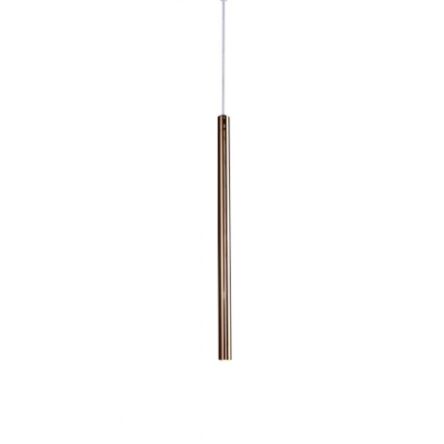 Lampa wisząca Organic P0171  Maxlight tuba miedziana długa LED  