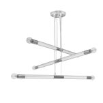 Lampa wisząca BASTONE WHITE/CHROM 6xE14 MILAGRO MLP6568 - 3