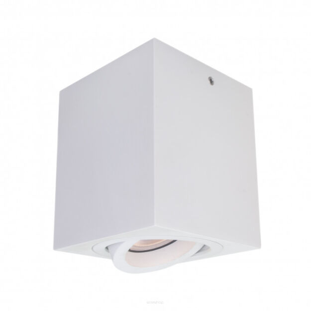 Lampa sufitowa EMILIO IT8004S1-WH Italux biała lampa techniczna IP20 wysokość 9,5 cm GU10 