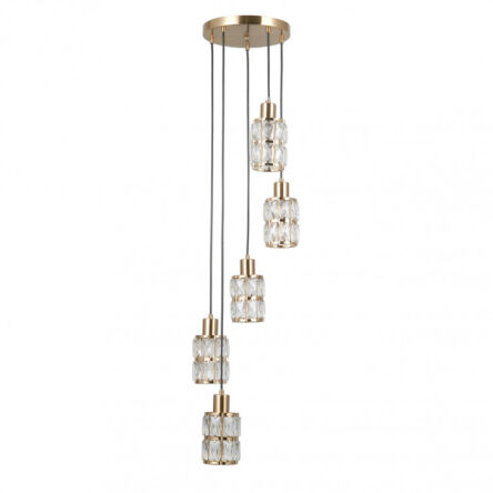 Lampa wisząca Alma PND-40668-5-HBR Italux