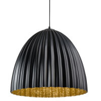 Lampa wisząca TELMA 50 SIGMA 32020 CZARNA ZŁOTA