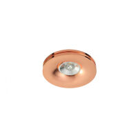 Lampa wpuszczana okrągła różowe złoto  nowoczesna MARIKA Azzardo Az2208